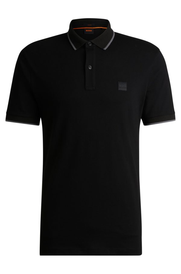 Hugo Boss Polo Slim en piqué de coton stretch