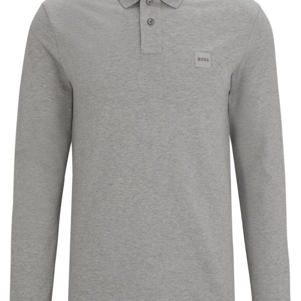 Hugo Boss Polo Slim en coton stretch à patch logoté