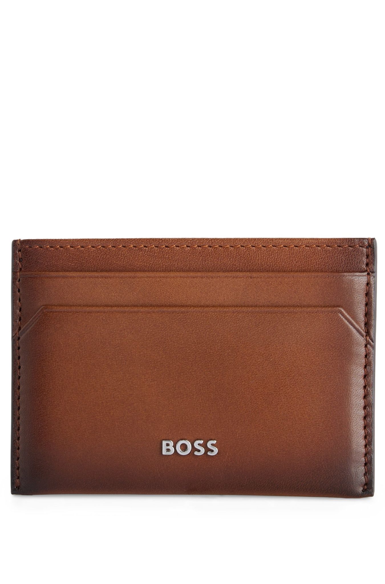 Hugo Boss Porte-cartes en cuir à logo