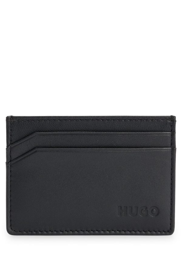 Hugo Boss Porte-cartes en cuir avec logo
