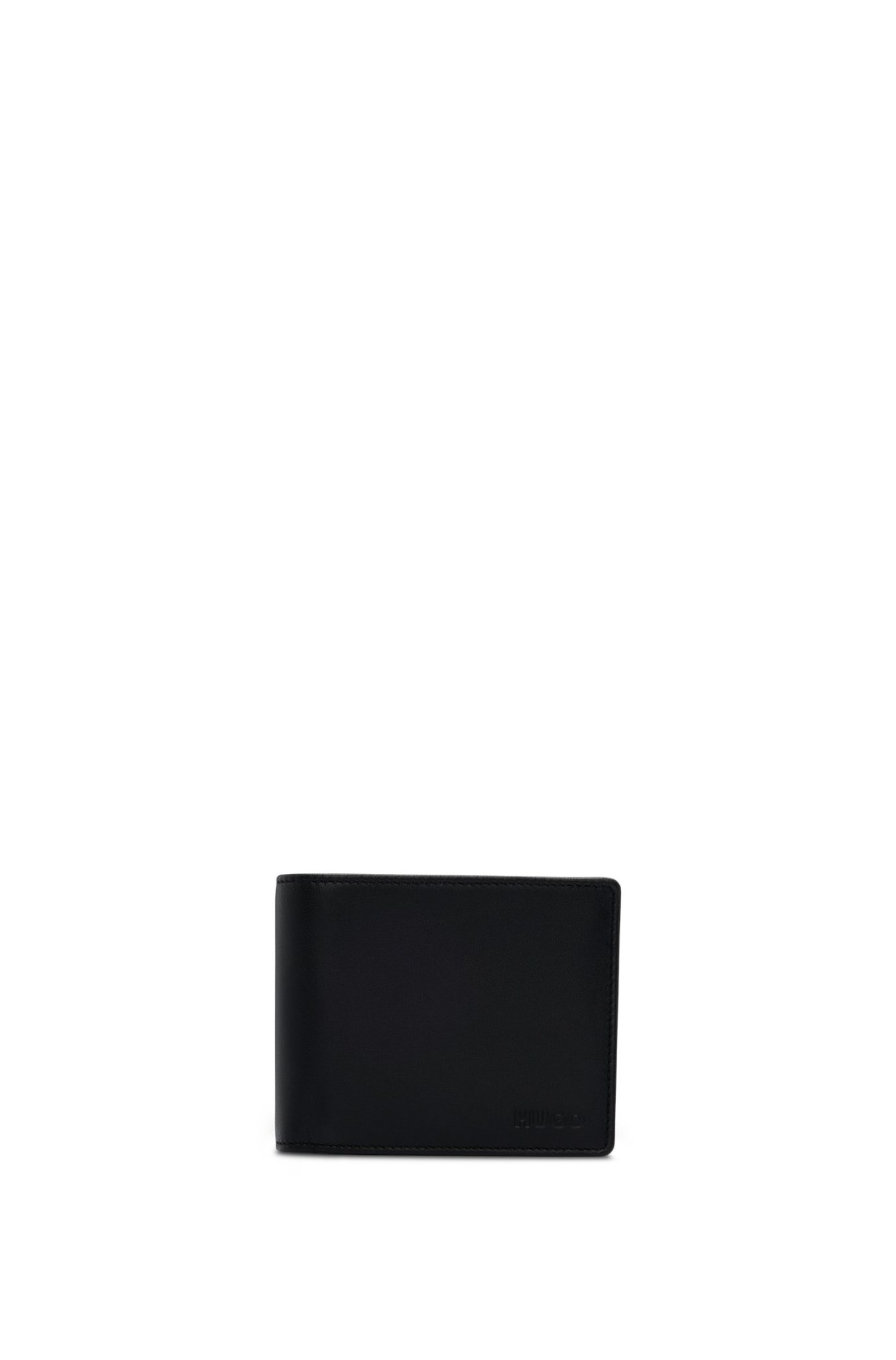 Hugo Boss Portefeuille en cuir avec logo embossé