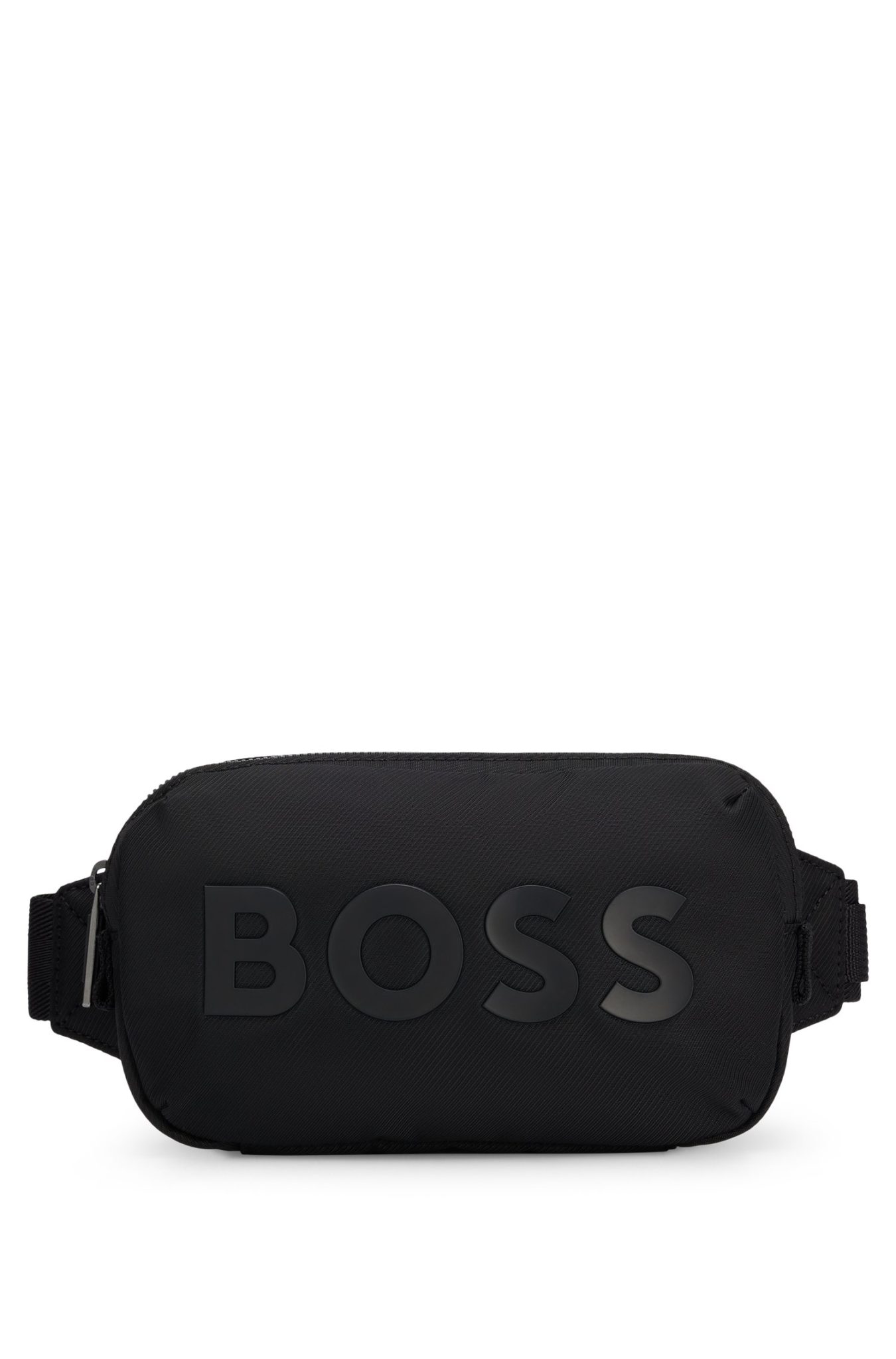 Hugo Boss Sac ceinture en tissu à motif avec logo