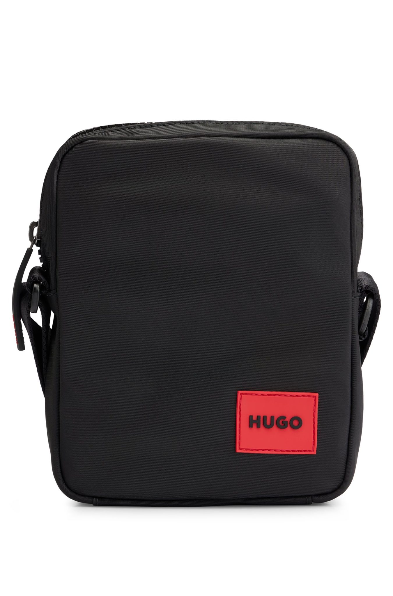Hugo Boss Sac reporter avec étiquette logo en gomme rouge
