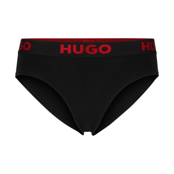 Hugo Boss Slip en coton stretch avec taille logotée