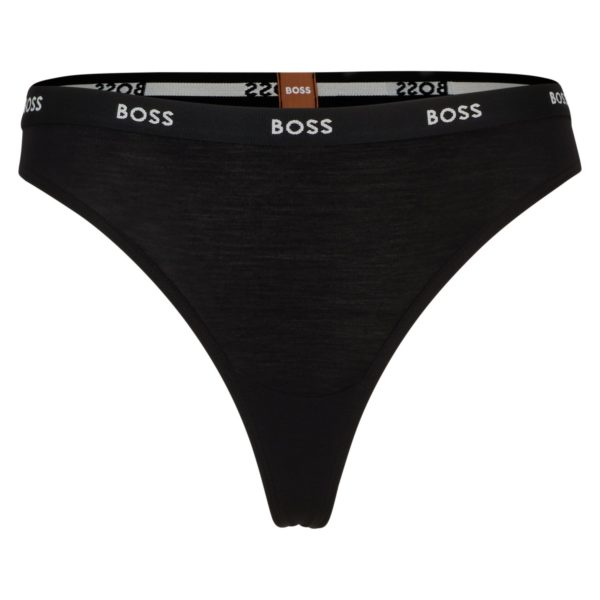 String taille basse en jersey stretch avec taille à logo – Hugo Boss