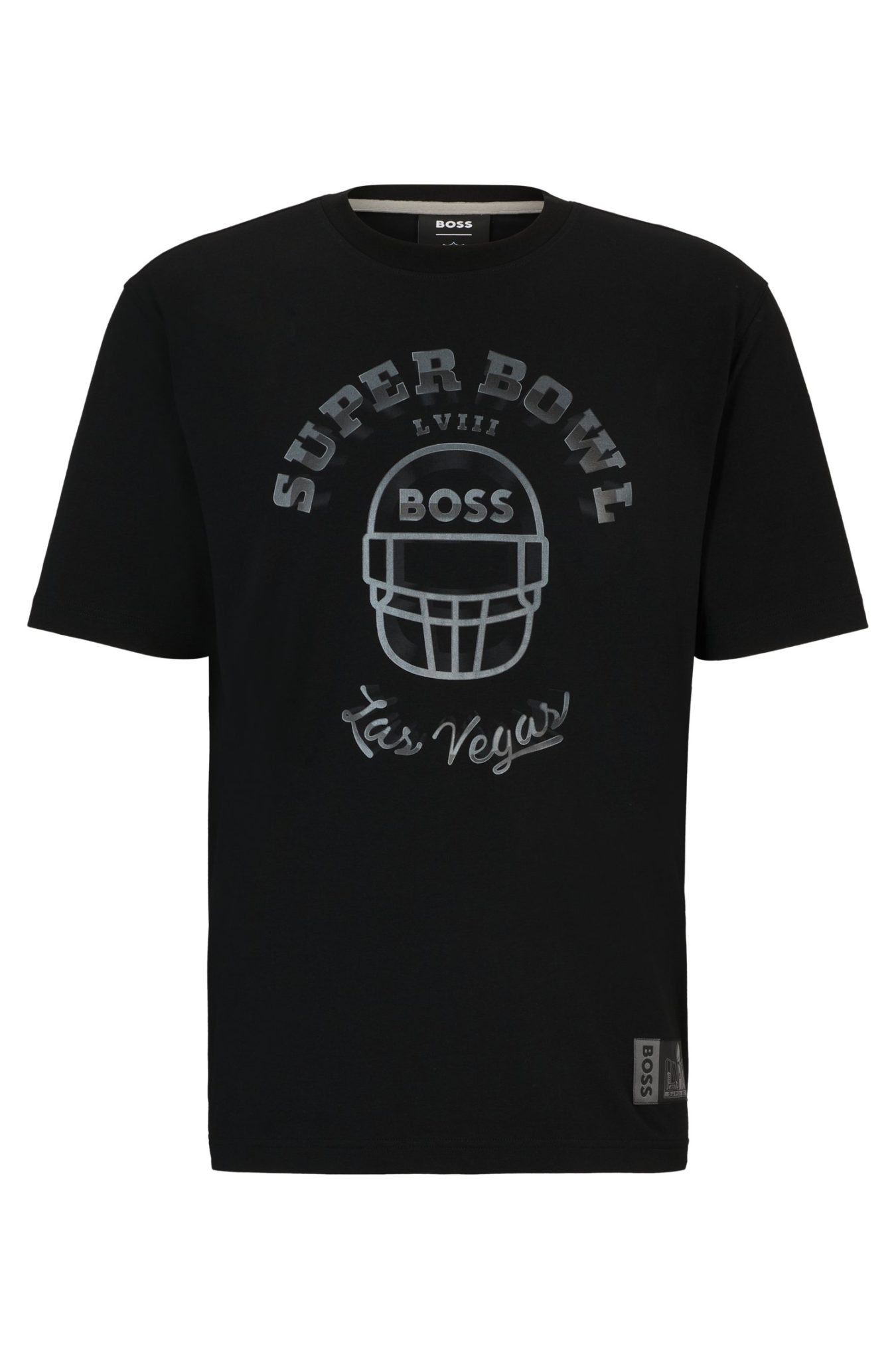 Hugo Boss T-shirt BOSS x NFL en coton stretch avec imprimé artistique