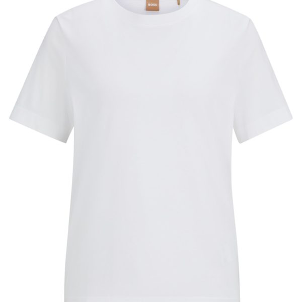 T-shirt coupe décontractée en jersey de coton – Hugo Boss