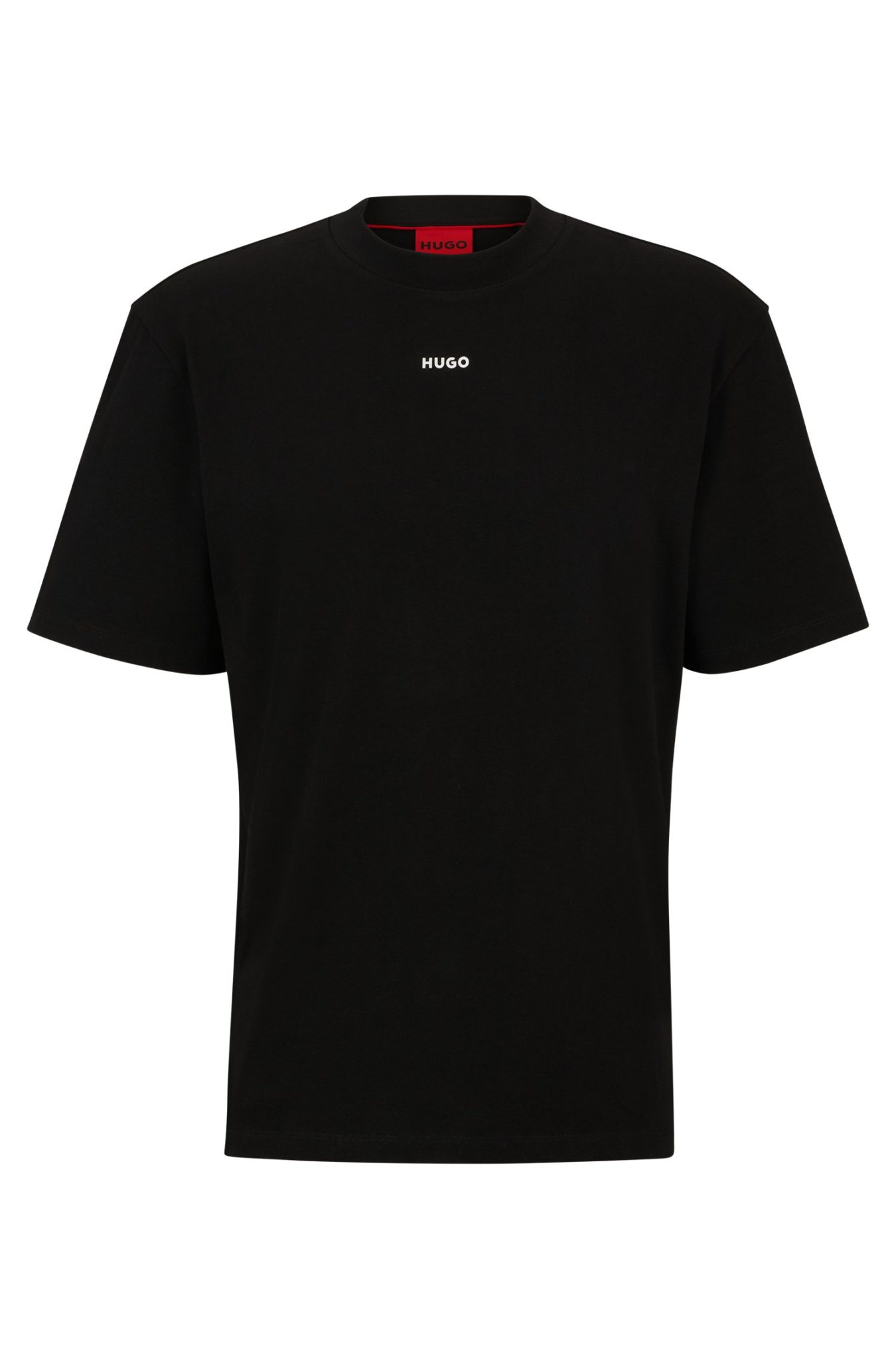 Hugo Boss T-shirt décontracté en coton à logo imprimé