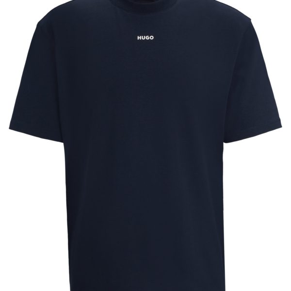 T-shirt décontracté en coton à logo imprimé – Hugo Boss