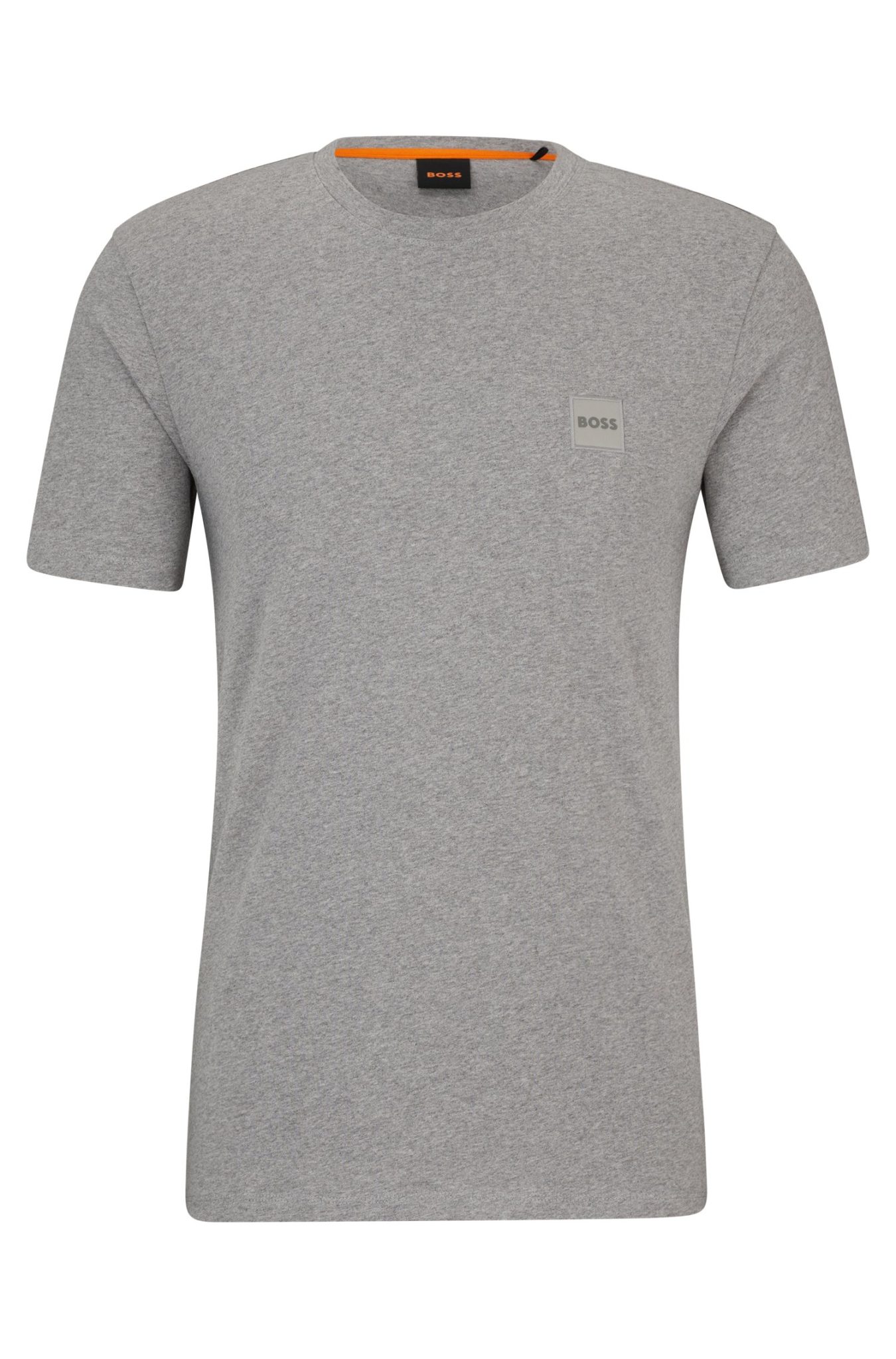 Hugo Boss T-shirt Relaxed Fit en jersey de coton avec patch logo