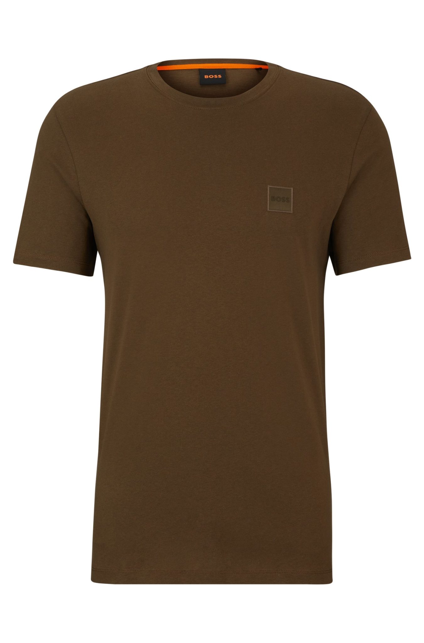 Hugo Boss T-shirt Relaxed Fit en jersey de coton avec patch logo