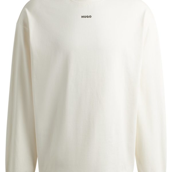 T-shirt Relaxed en jersey de coton à logo imprimé – Hugo Boss