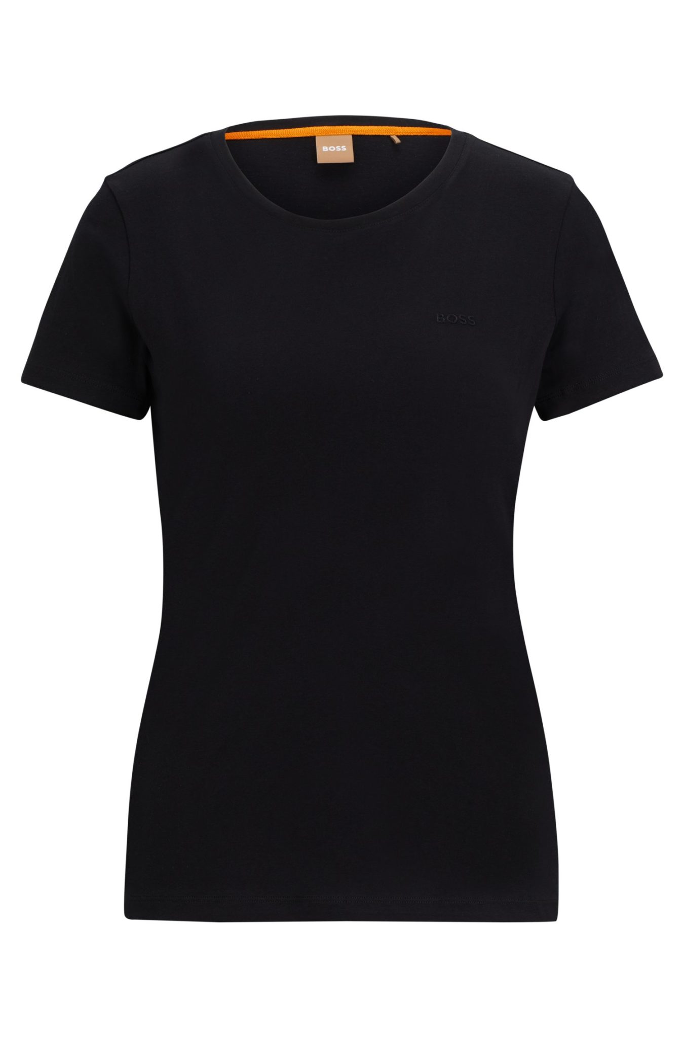Hugo Boss T-shirt Slim en jersey de coton à logo