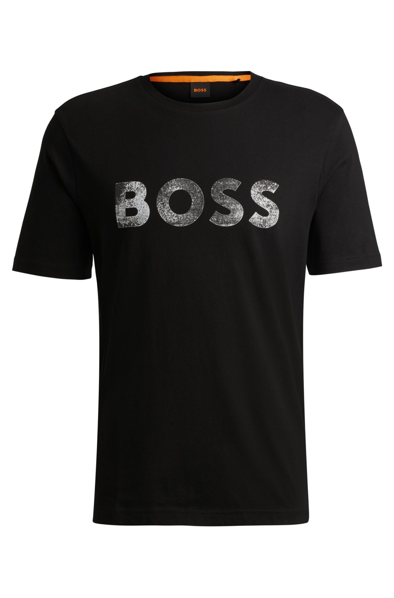 Hugo Boss T-shirt en jersey de coton à logo imprimé