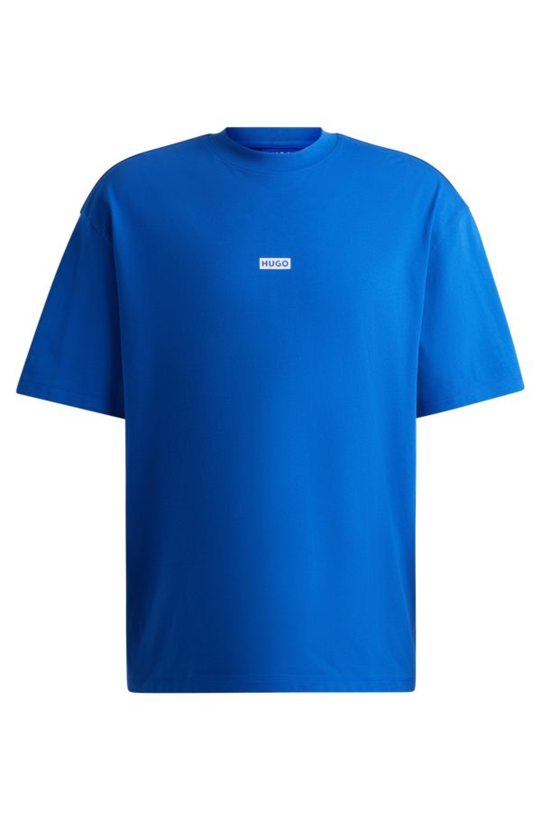 Hugo Boss T-shirt en jersey de coton avec logo de la nouvelle saison