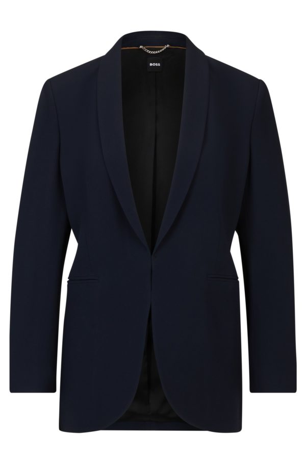 Hugo Boss Veste Regular Fit avec devant bord à bord