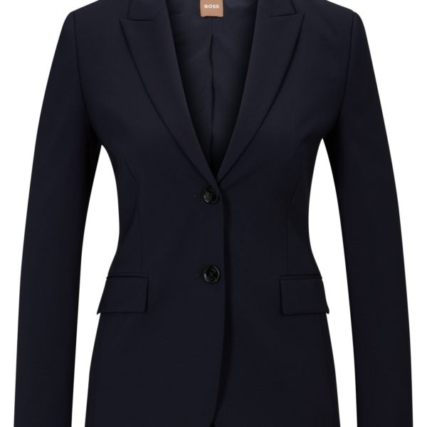 Hugo Boss Veste Regular en laine vierge