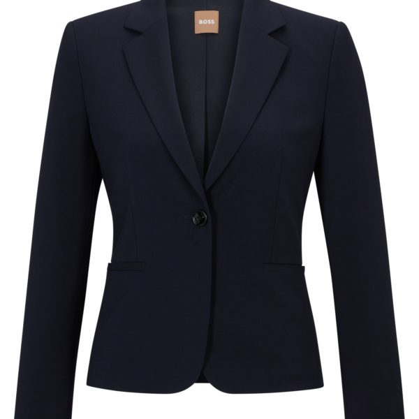 Hugo Boss Veste Regular en laine vierge italienne