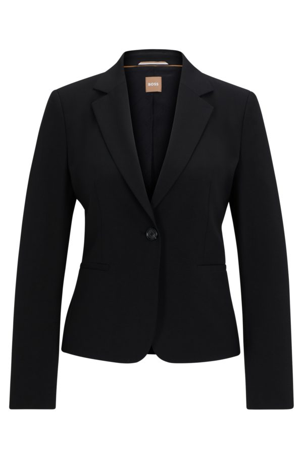 Hugo Boss Veste Regular Fit en laine vierge
