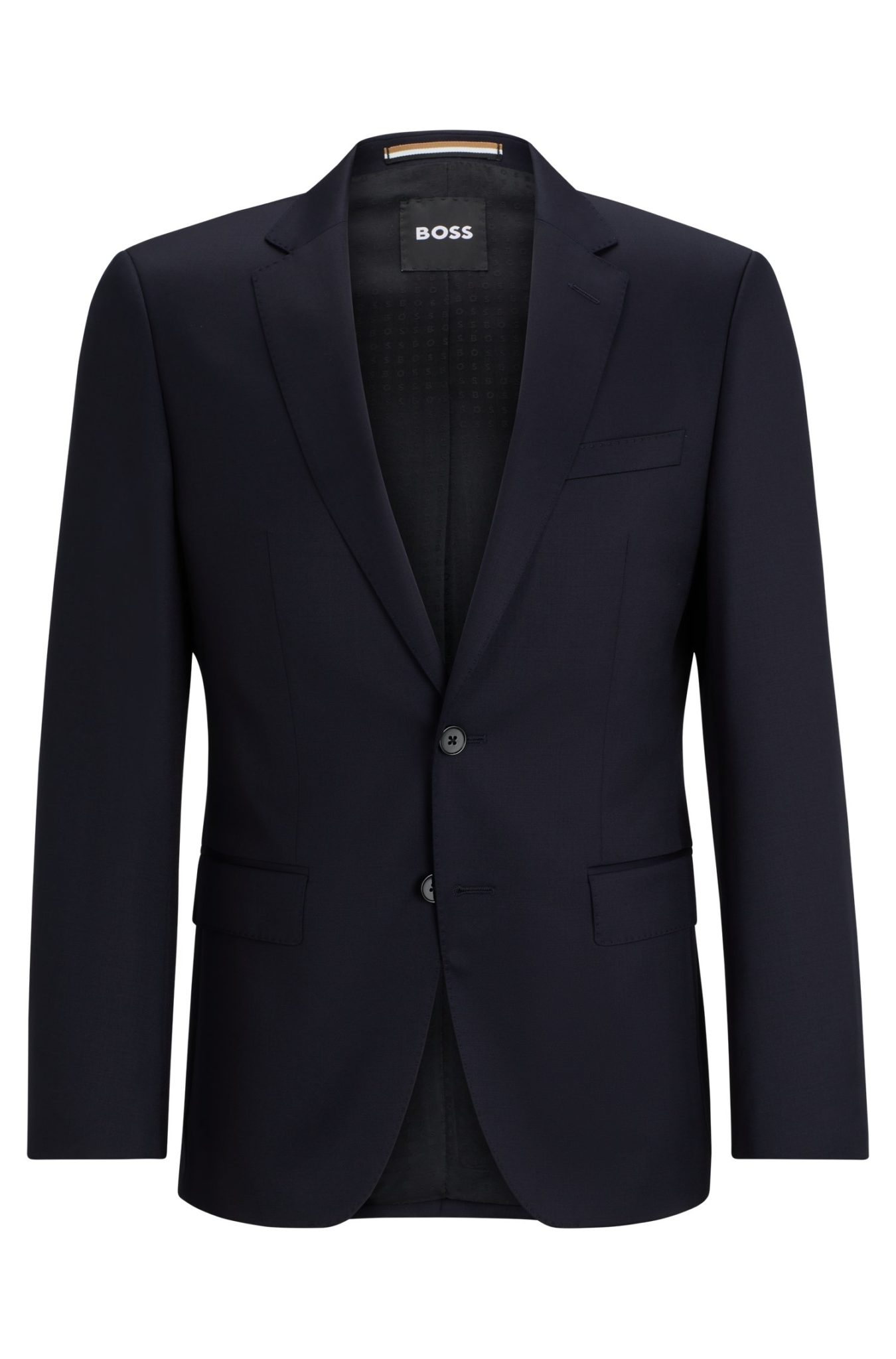 Hugo Boss Veste Slim Fit en sergé de laine vierge