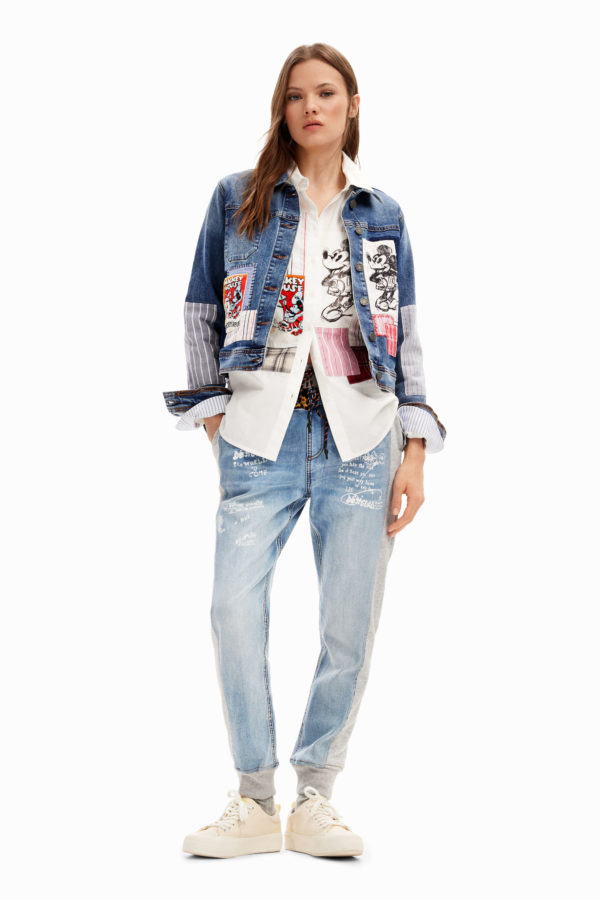 Jean jogging Mickey Mouse Desigual