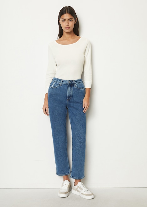 Jeans modèle ONNA straight cropped - Marc O'Polo