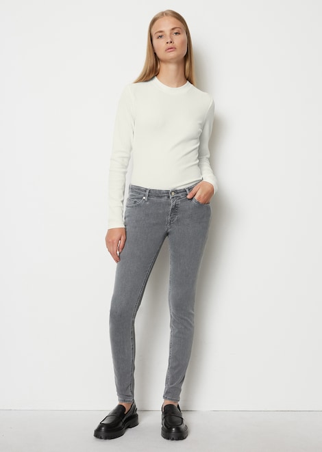 Jeans modèle SIV Skinny taille basse - Marc O'Polo
