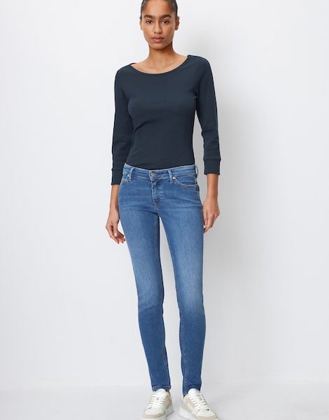 Jeans modèle SIV skinny taille basse – Marc O’Polo