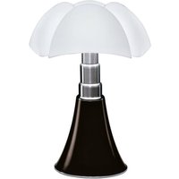 Lampe de table Pipistrello LED intégrée Noir/Brun fonçé – Martinelli Luce
