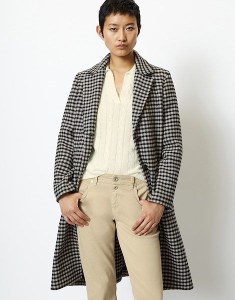 Manteau-blazer à carreaux de coupe Regular Fit - Marc O'Polo
