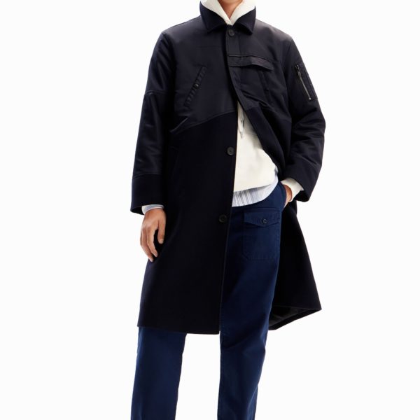 Manteau hybride poches Desigual