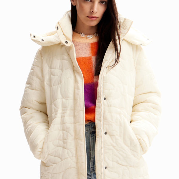 Manteau matelassé fermetures Éclair Desigual