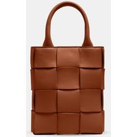 Mini sac besace Cassette en cuir effet tressé – Bottega Veneta