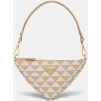 Mini sac besace en jacquard brodé – Prada