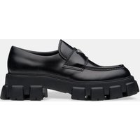 Mocassins Monolith en cuir brossé – Prada