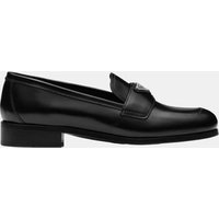 Mocassins en cuir brossé - Prada