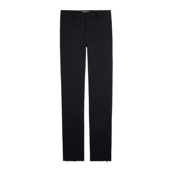 Pantalon Prune Noir – Taille 34 – Femme – Zadig & Voltaire
