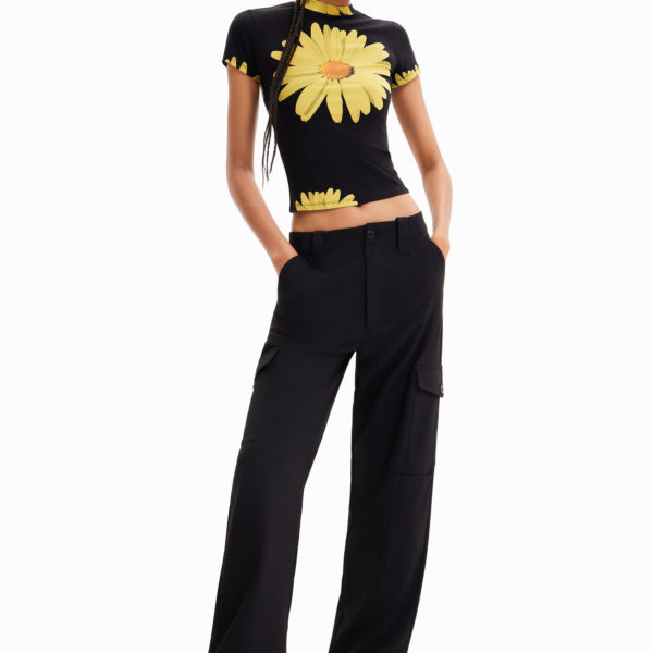Pantalon cargo fluide Desigual