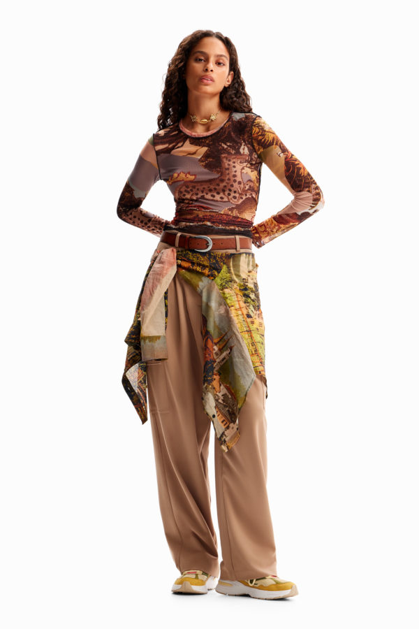 Pantalon tailleur M. Christian Lacroix Desigual