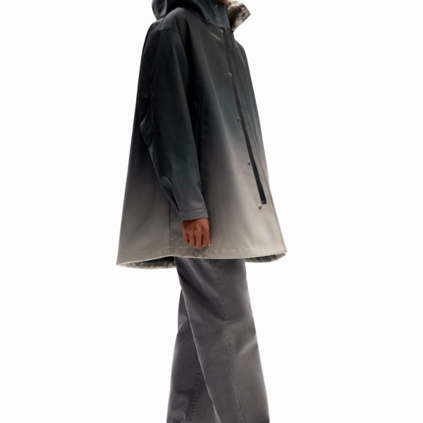 Parka capuche dégradée Desigual