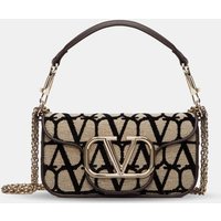 Petit sac besace Locò en toile Iconographe – Valentino Garavani