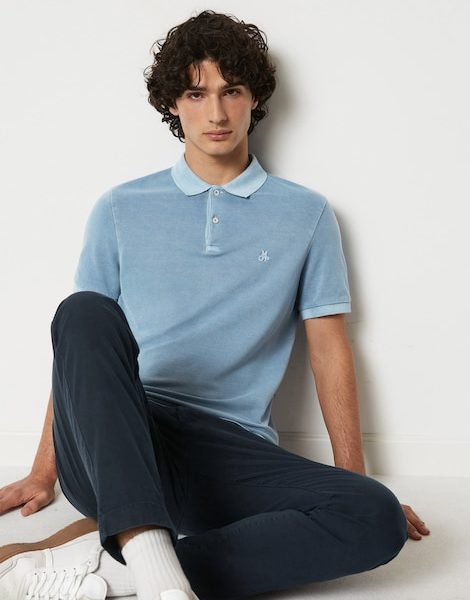 Polo à manches courtes en maille piquée Shaped Fit - Marc O'Polo
