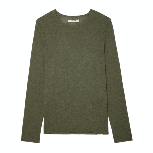 Pull Teiss Cachemire Dark Olive – Taille Xl – Homme – Zadig & Voltaire