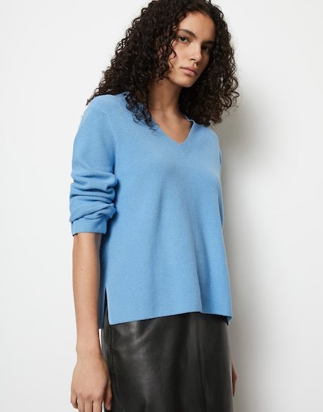 Pull-over en maille DfC relaxed - Marc O'Polo