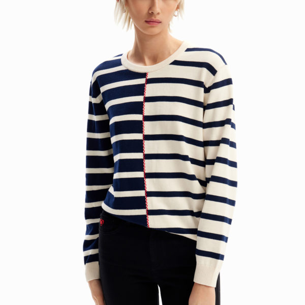 Pull rayures zigzag Desigual