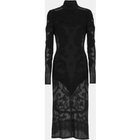 Robe Baroque en fine maille – Balmain