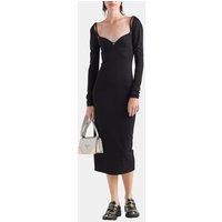 Robe ajustée mi-longue stretch – Prada