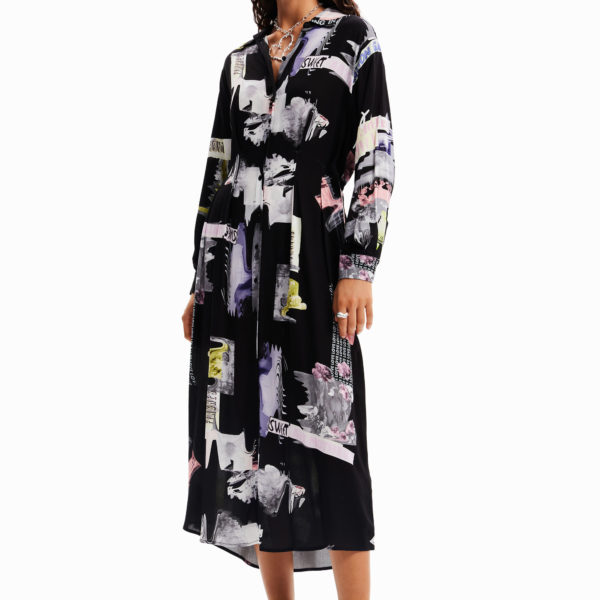 Robe chemise midi Desigual