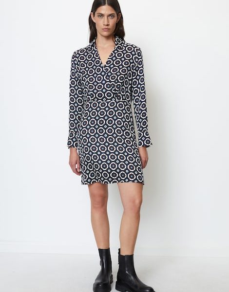 Robe courte à effet cache-cœur - Marc O'Polo