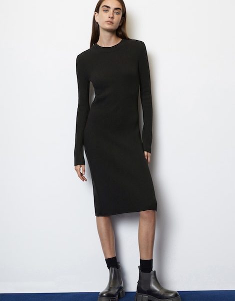 Robe en tricot côtelé fitted - Marc O'Polo